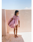 Borsa Spiaggia Anti Sabbia Pink Whale