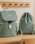 Set Piccole Scoperte Zainetto + Sacca + Borraccia personalizzati