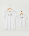 T-shirt Matchy Coordinata – Genitori & Bimbi con Stampa personalizzata