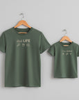 T-shirt Matchy Coordinata – Genitori & Bimbi con Stampa personalizzata