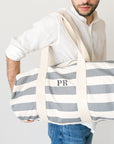 Bolsa de lona náutica para hombre