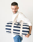 Bolsa de lona náutica para hombre