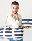 Conjunto Bolsa de lona + Bolso de hombre