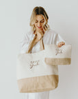 Conjunto de bolso y cartera de mano personalizados para novia o fiesta nupcial