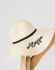 Cappello paglia spiaggia personalizzato