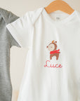 Body Ricamato Bambino Natale