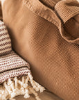 Ensemble Serviette de Plage + Sac + Pochette de Plage "Cala Brandinchi" avec broderie personnalisée