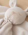 Barboteuse chenille de Noël rouge avec broderie personnalisée (col nuage)