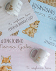 Set Tovaglietta + Tazza con Dedica Personalizzata