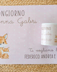 Set Tovaglietta + Tazza con Dedica Personalizzata