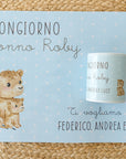 Set Tovaglietta + Tazza con Dedica Personalizzata