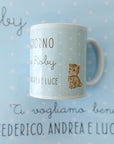 Set Tovaglietta + Tazza con Dedica Personalizzata