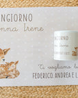 Set Tovaglietta + Tazza con Dedica Personalizzata