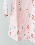 Grembiule Asilo Ricamato grafica "Little Red"