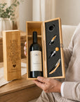 Scatola per Vino con Accessori personalizzato