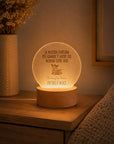Lampada notturna personalizzata