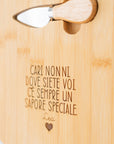 Tagliere formaggi personalizzato
