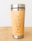 Tazza bamboo personalizzata