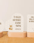 Lampada notturna personalizzata