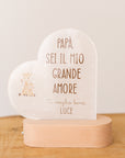Lampada notturna personalizzata
