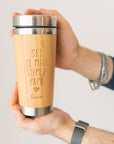 Tazza bamboo personalizzata
