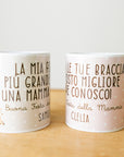 Tazza con dedica personalizzata