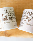 Tazza con dedica personalizzata