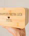 Portapranzo personalizzato per le Maestre