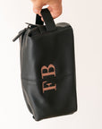 Beauty Case Ricamato Black