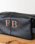 Beauty Case Ricamato Black
