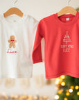 Maglietta Ricamata Bambino Natale