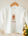 Maglietta Ricamata Bambino Natale