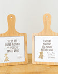 Tagliere in ceramica personalizzato