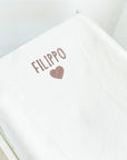 Coprifasciatoio con Ricamo 100% Cotone