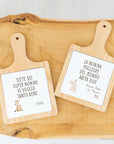 Tagliere in ceramica personalizzato