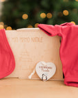 Box regalo Natale neonato personalizzato con ricamo