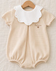 Pagliaccetto in 100% Filo di Cotone Beige