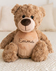 Peluche "Bear" Beige 42cm con Nome ricamato