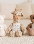 Peluche "Ours" 19cm avec prénom imprimé
