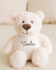 Peluche "Ours" 19cm avec prénom imprimé