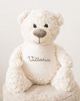 Peluche "Bear" Cream 42cm con Nome ricamato