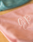 Pochette en velours personnalisée