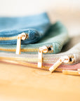 Pochette en velours personnalisée