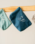Pochette en velours personnalisée