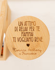 Set Scatola Tè + Tazza in vetro personalizzati