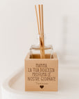 Profumatore per ambienti in legno personalizzato