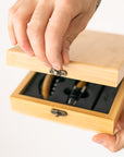 Elegante Set 4 accessori da vino personalizzato