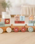 Trenino Legno Zoo Sage Personalizzato