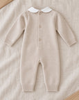 Tutina Misto Lana Treccia Beige