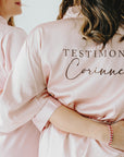 Custom bridal gown